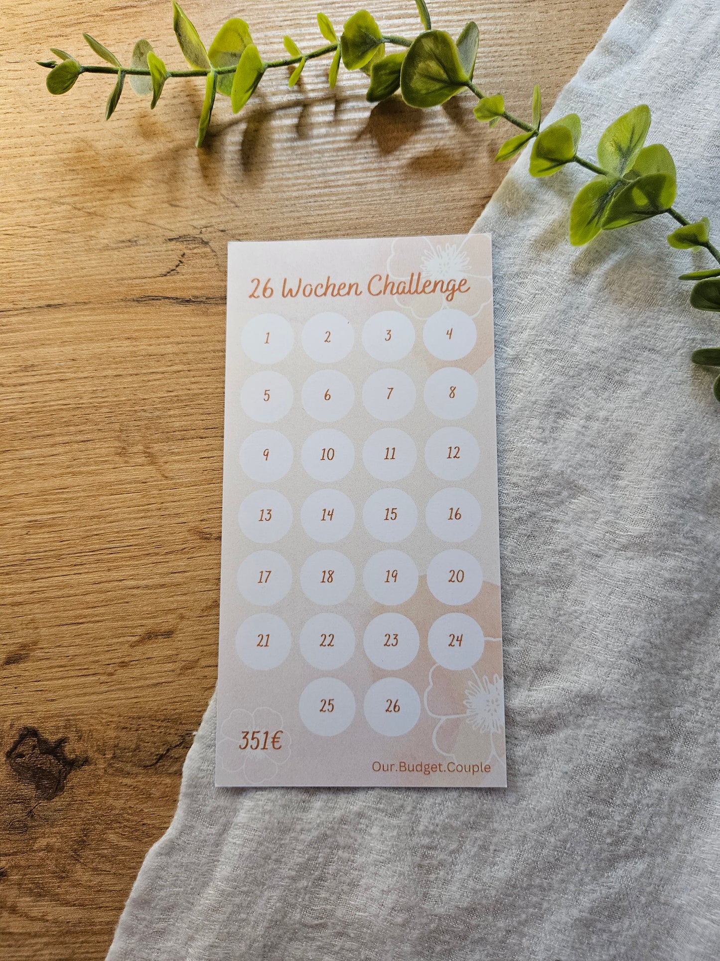 26 Wochen Challenge