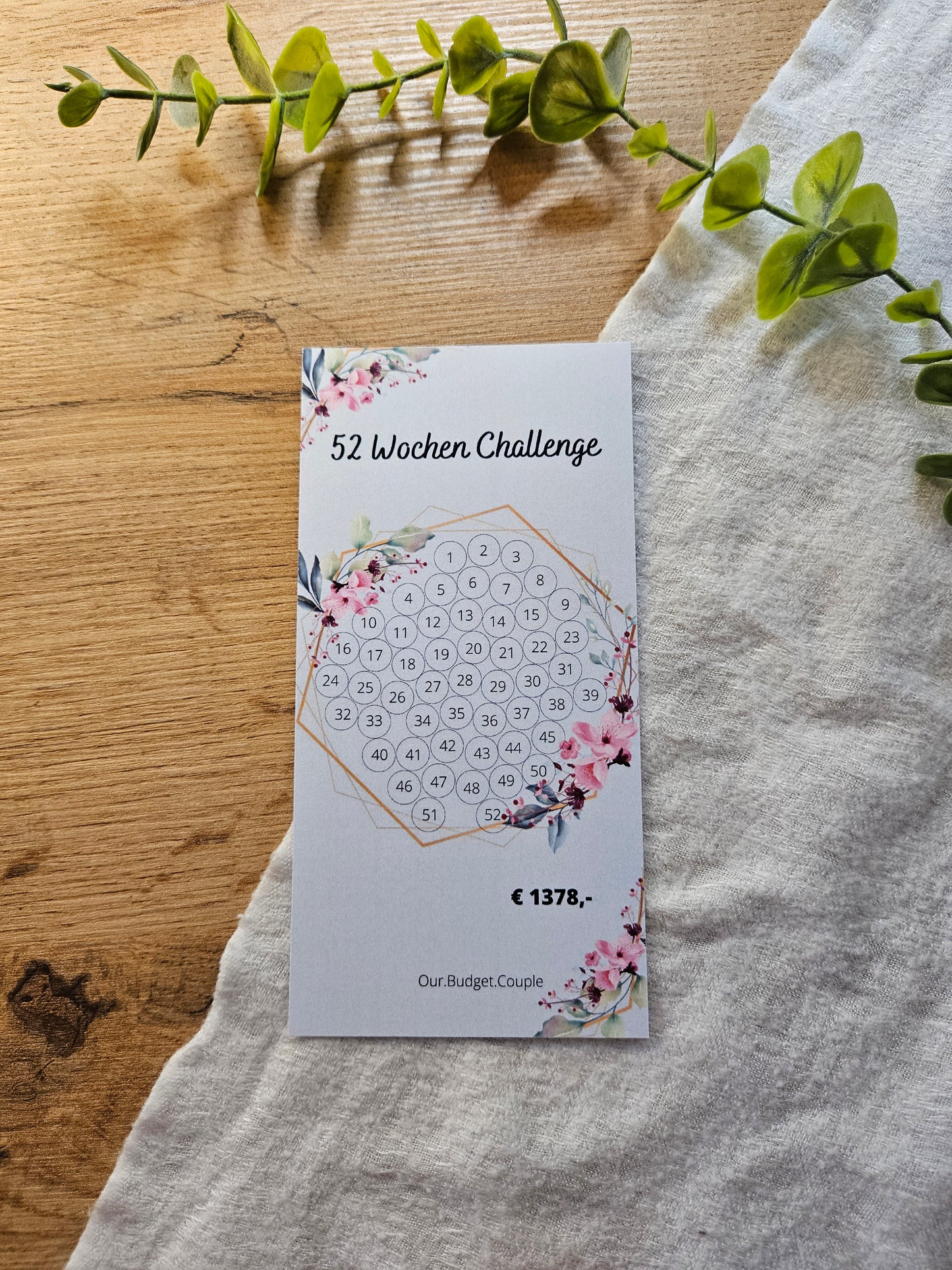 52 Wochen Challenge