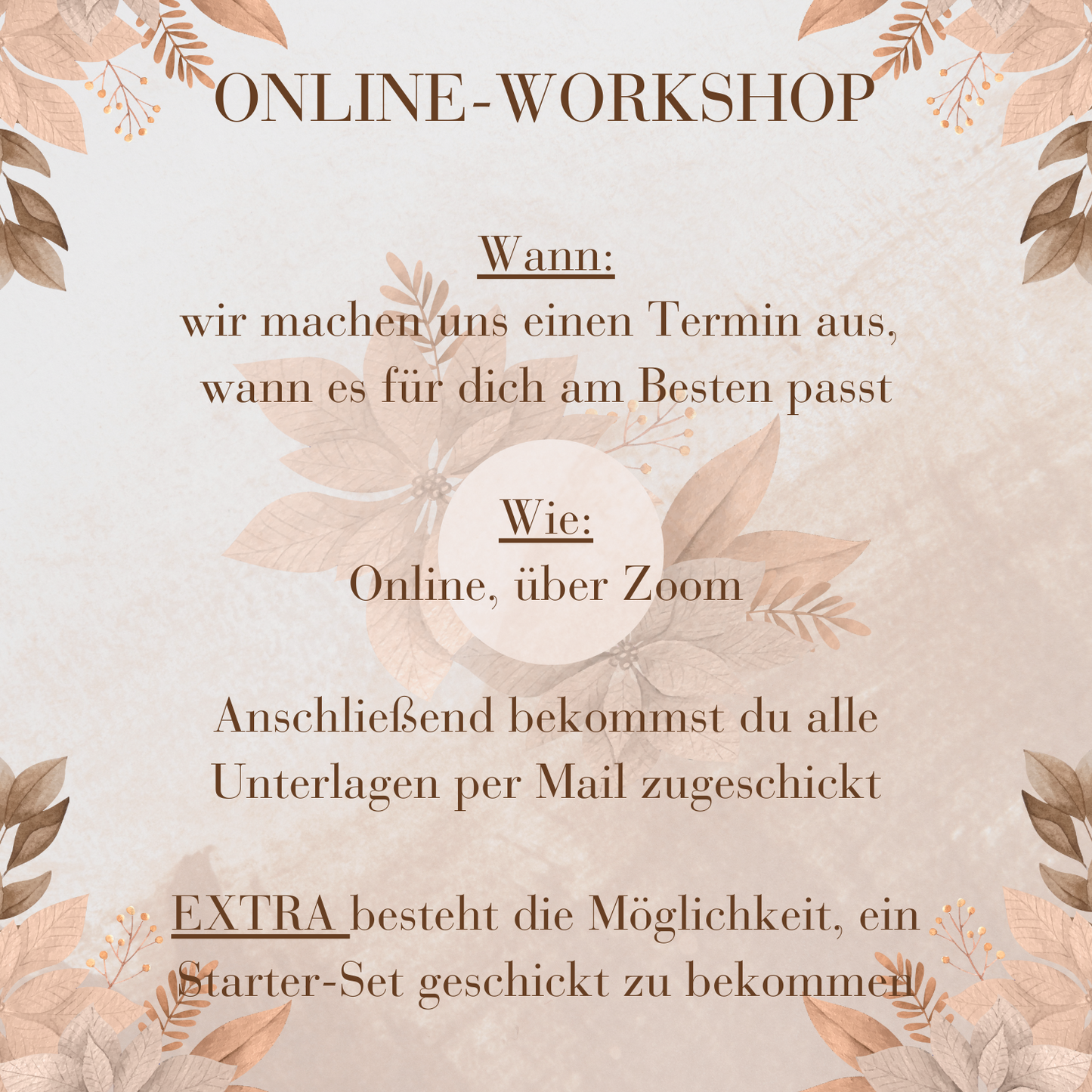 Online-Workshop