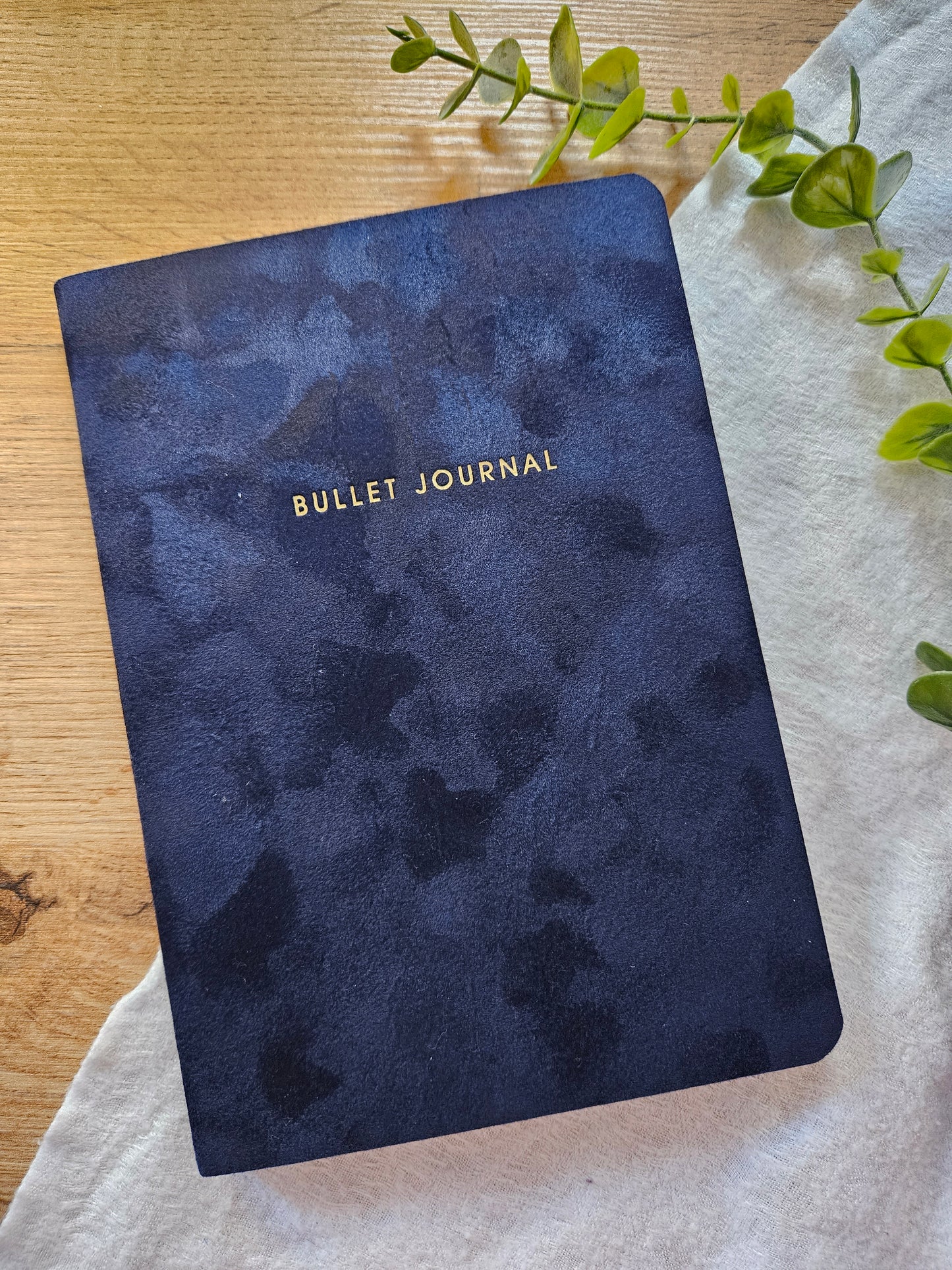 Bullet Journal Dunkelblau