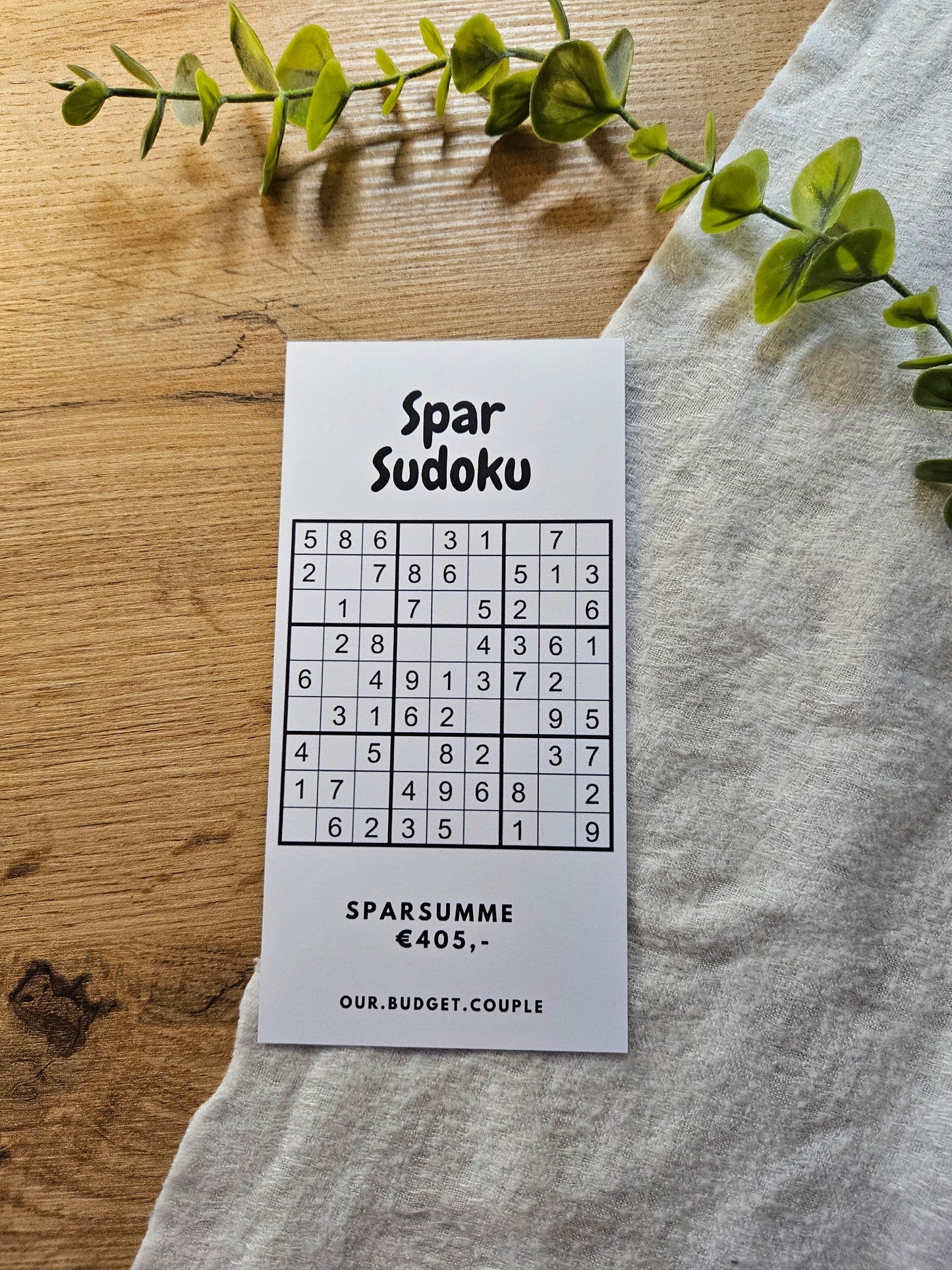 Spar Sudoku